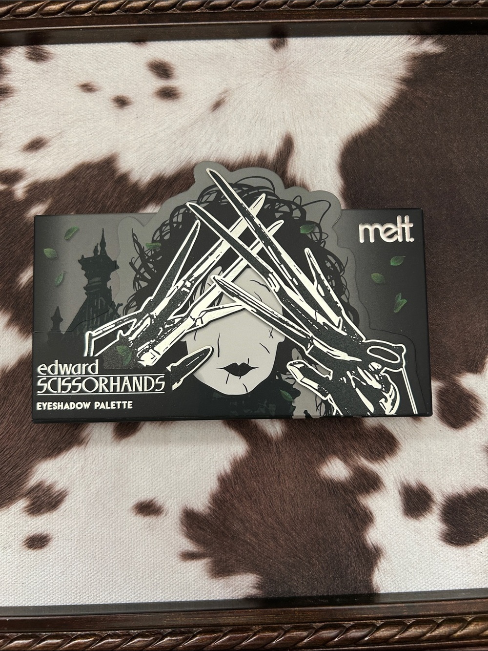 Melt Cosmetics Edward Scissorhands Eyeshadow Palette - Black, Gray, Green